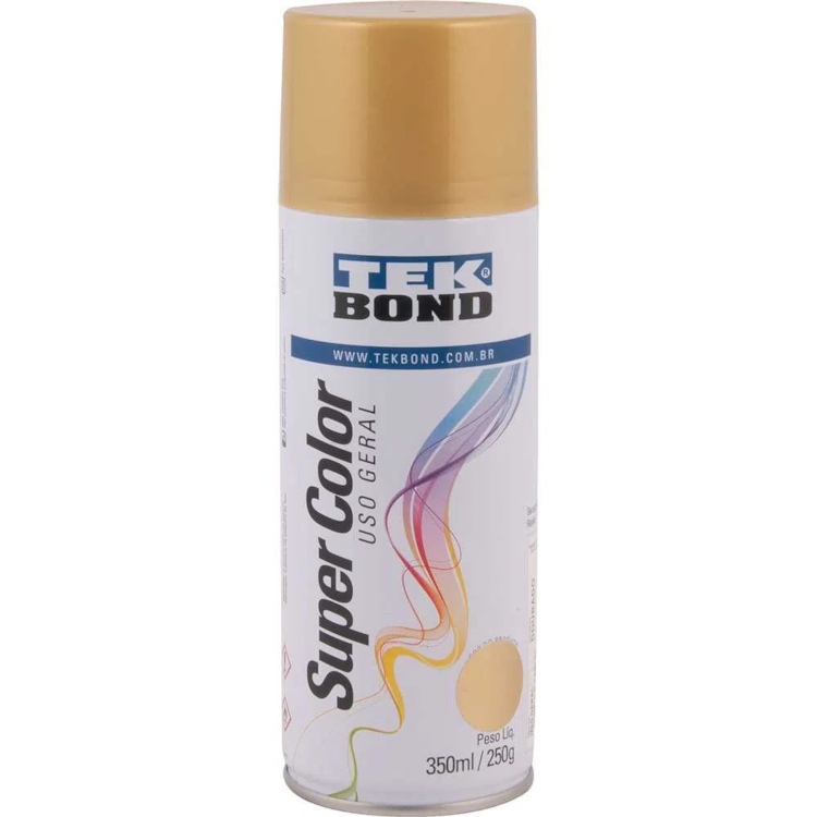 Tinta Spray De Uso Geral Dourado 350ML - TEKBOND-23051006900