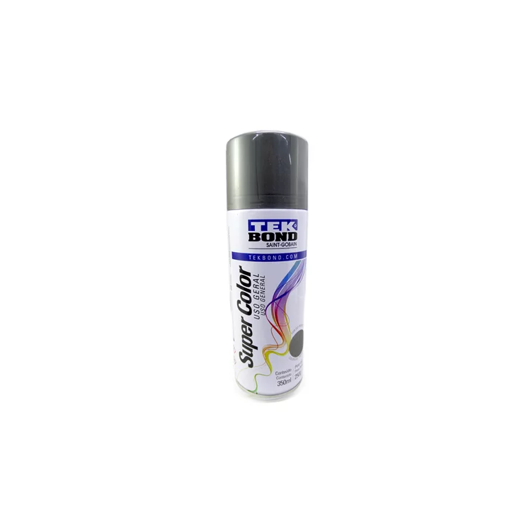 Tinta Spray De Uso Geral Grafite 350ML - TEKBOND-23121006900