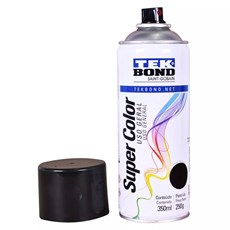 Tinta Spray De Uso Geral Preto Brilhante 350ML - TEKBOND-23011006900