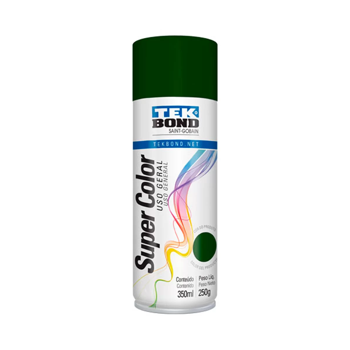 Tinta Spray De Uso Geral Verde 350ML - TEKBOND-23151006900