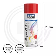 Tinta Spray De Uso Geral Vermelho 350ML - TEKBOND-23041006900