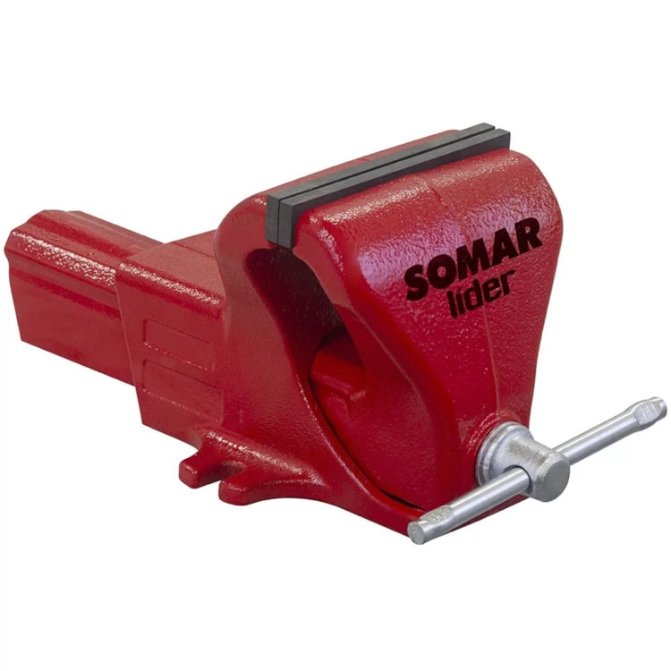 Torno/ Morsa de Bancada Líder 8'' - SOMAR-10010087
