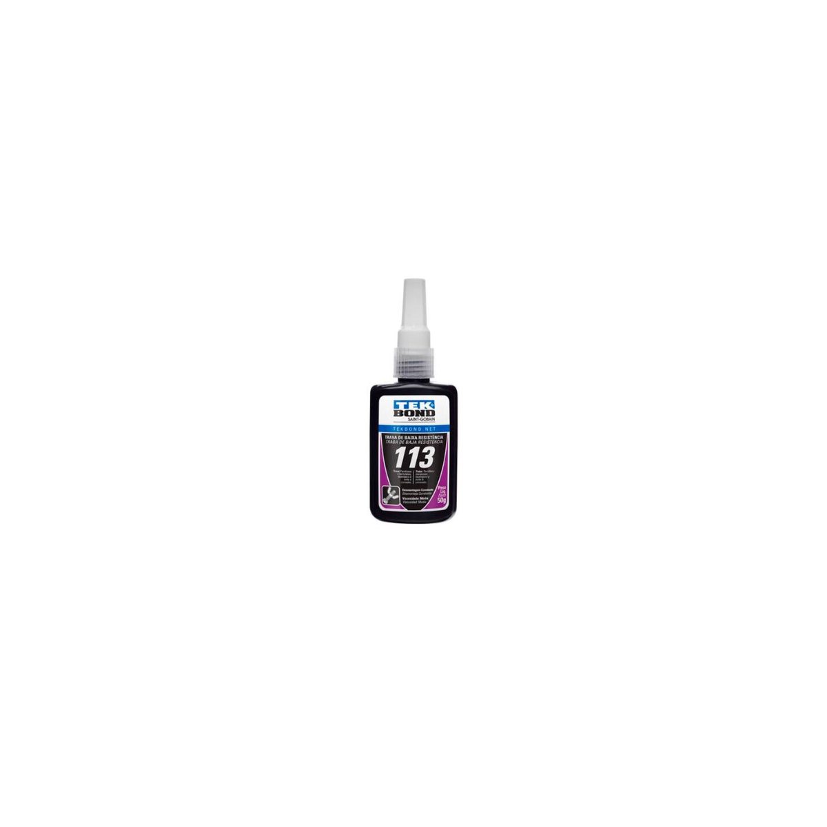 Trava Parafusos Bt 113 Violeta 50gr - TEKBOND-10101004300