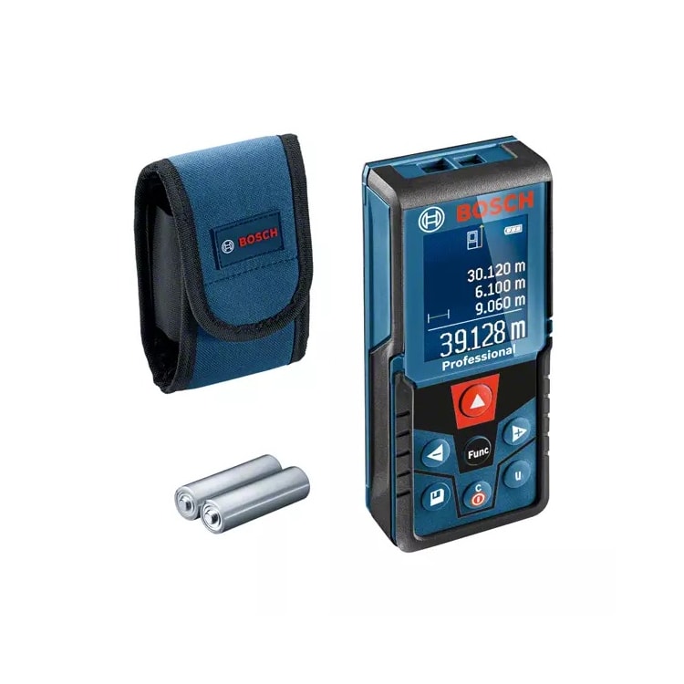Trena/Medidor de Distância a Laser Profissional 50 Metros GLM 50-12 IP54 com Bolsa - BOSCH-0601072RG